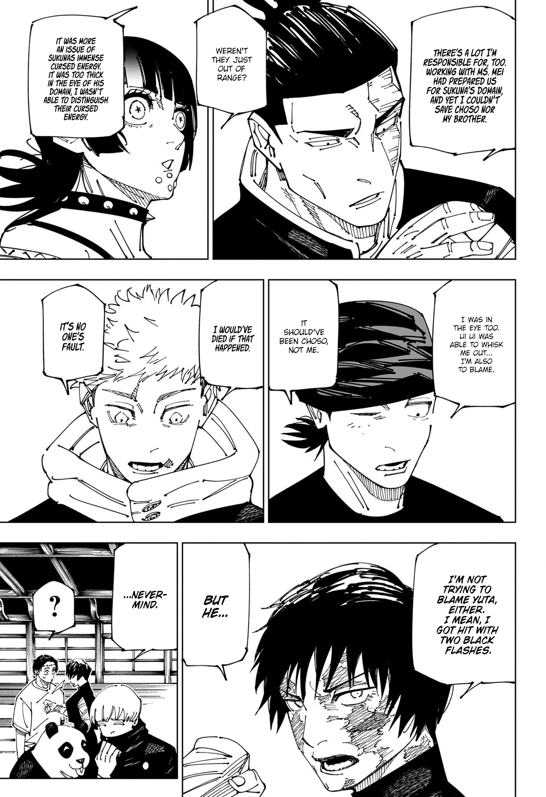 Jujutsu Kaisen Chapter 269 10